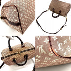 Louis Vuitton Handbag Speedy Bandouliere 30 Monogram Idylle Sepia Brown — view 7
