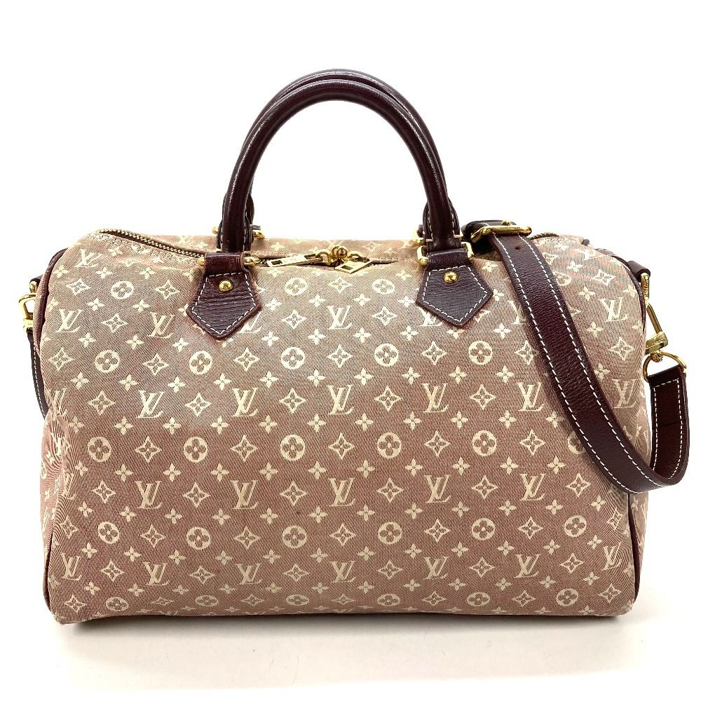 Louis Vuitton Handbag Speedy Bandouliere 30 Monogram Idylle Sepia Brown