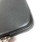 Louis Vuitton Pouch Computer Sleeve Taiga Leather Ardoise Black — view 6