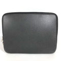 Louis Vuitton Pouch Computer Sleeve Taiga Leather Ardoise Black