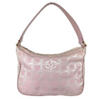 Chanel Handbag CC Logo Nylon Pink