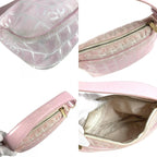 Chanel Handbag CC Logo Nylon Pink — view 7