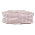 Chanel Handbag CC Logo Nylon Pink — view 5