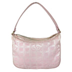 Chanel Handbag CC Logo Nylon Pink — view 2