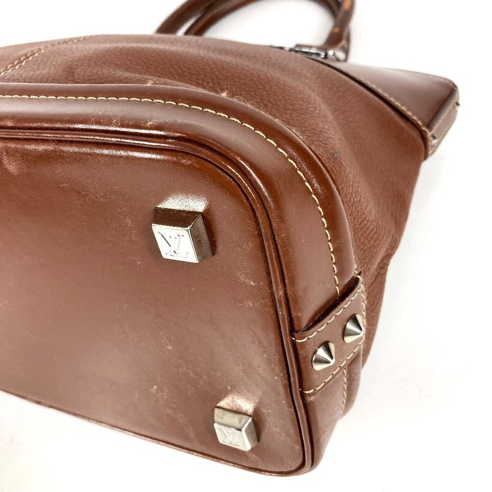 Louis Vuitton Handbag Lockit PM Suhali Leather Brown — view 6