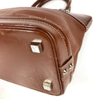 Louis Vuitton Handbag Lockit PM Suhali Leather Brown — view 6