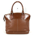 Louis Vuitton Handbag Lockit PM Suhali Leather Brown