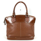 Louis Vuitton Handbag Lockit PM Suhali Leather Brown