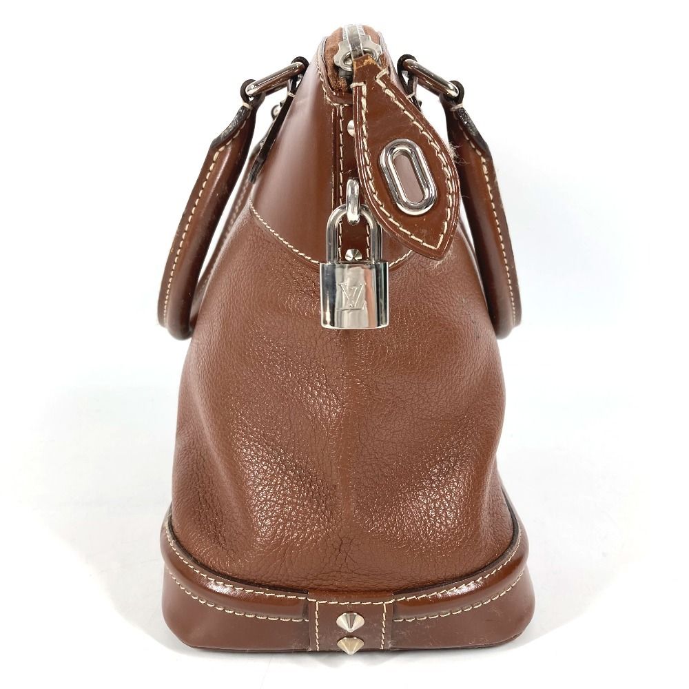 Louis Vuitton Handbag Lockit PM Suhali Leather Brown — view 4