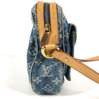 Louis Vuitton Shoulder Bag Monogram Denim Canvas Blue — view 4
