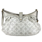 Louis Vuitton Shoulder Bag XS Monogram Mahina Leather White — view 2