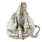 Louis Vuitton Shoulder Bag XS Monogram Mahina Leather White — view 4