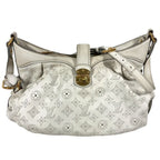 Louis Vuitton Shoulder Bag XS Monogram Mahina Leather White