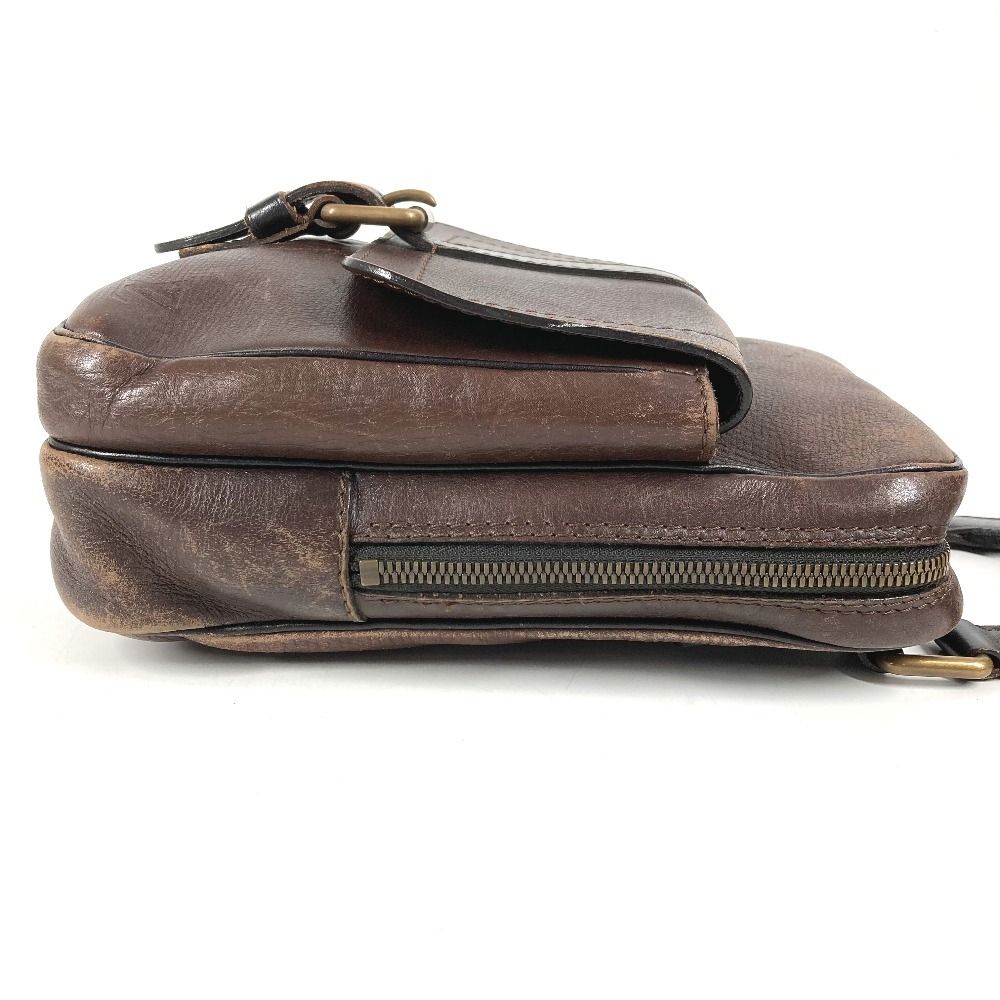 Louis Vuitton Shoulder Bag Irokwa Utah Leather Cafe Brown — view 3