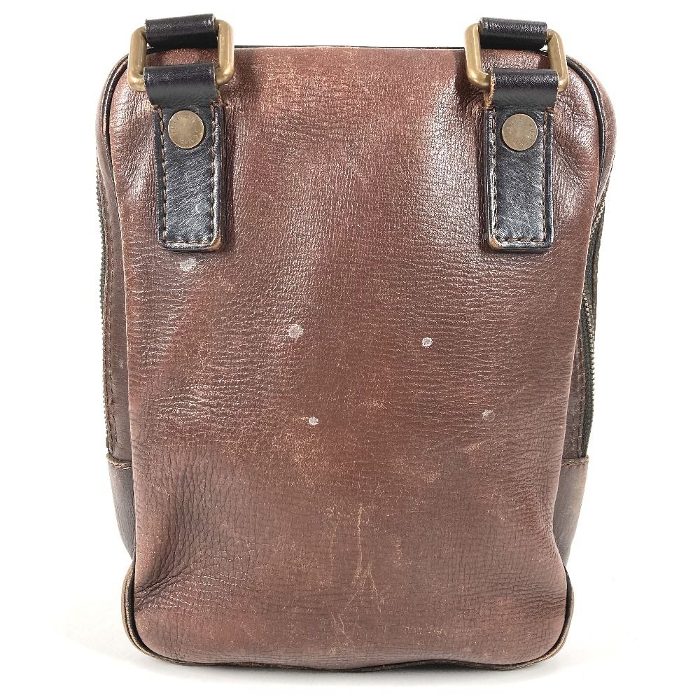Louis Vuitton Shoulder Bag Irokwa Utah Leather Cafe Brown — view 2