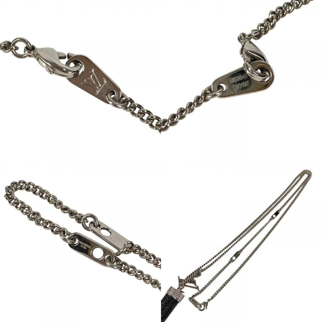 Louis Vuitton Necklace Charm Metal Black — view 9