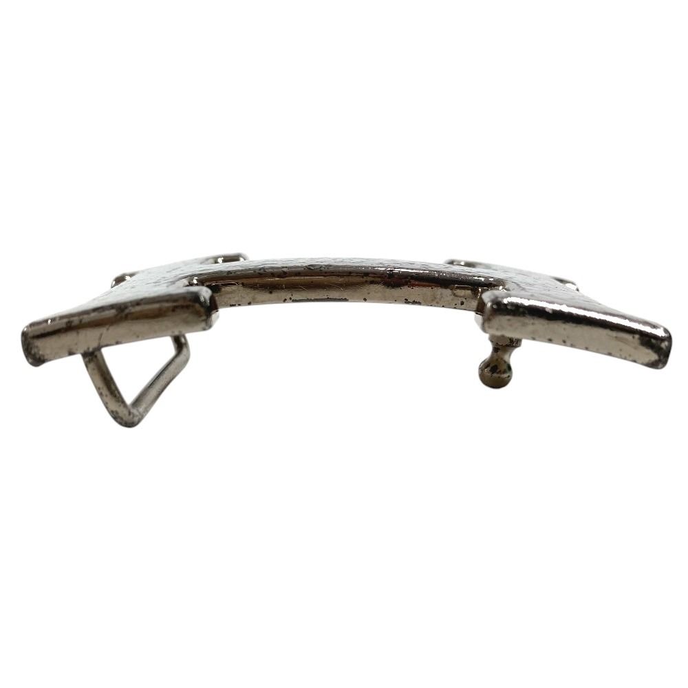 Hermes Buckle Belt Only Metal Silver — view 5