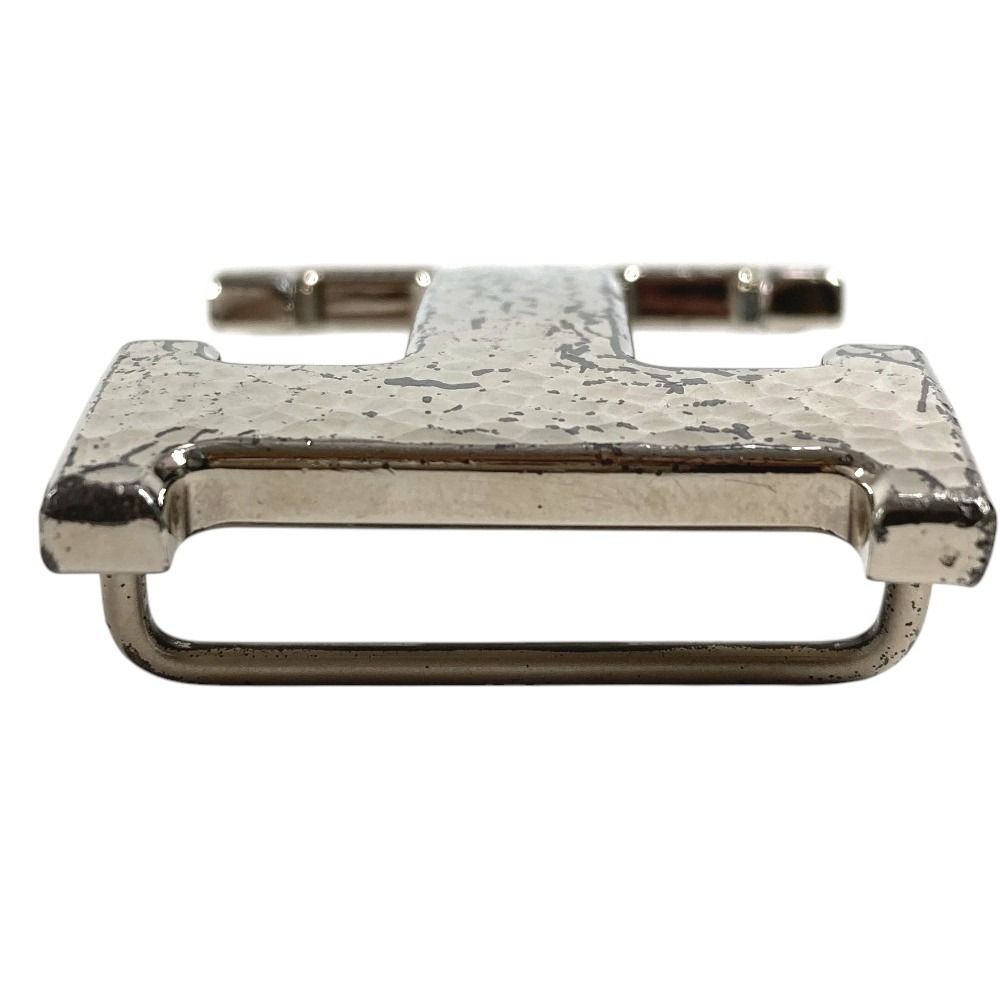 Hermes Buckle Belt Only Metal Silver — view 3