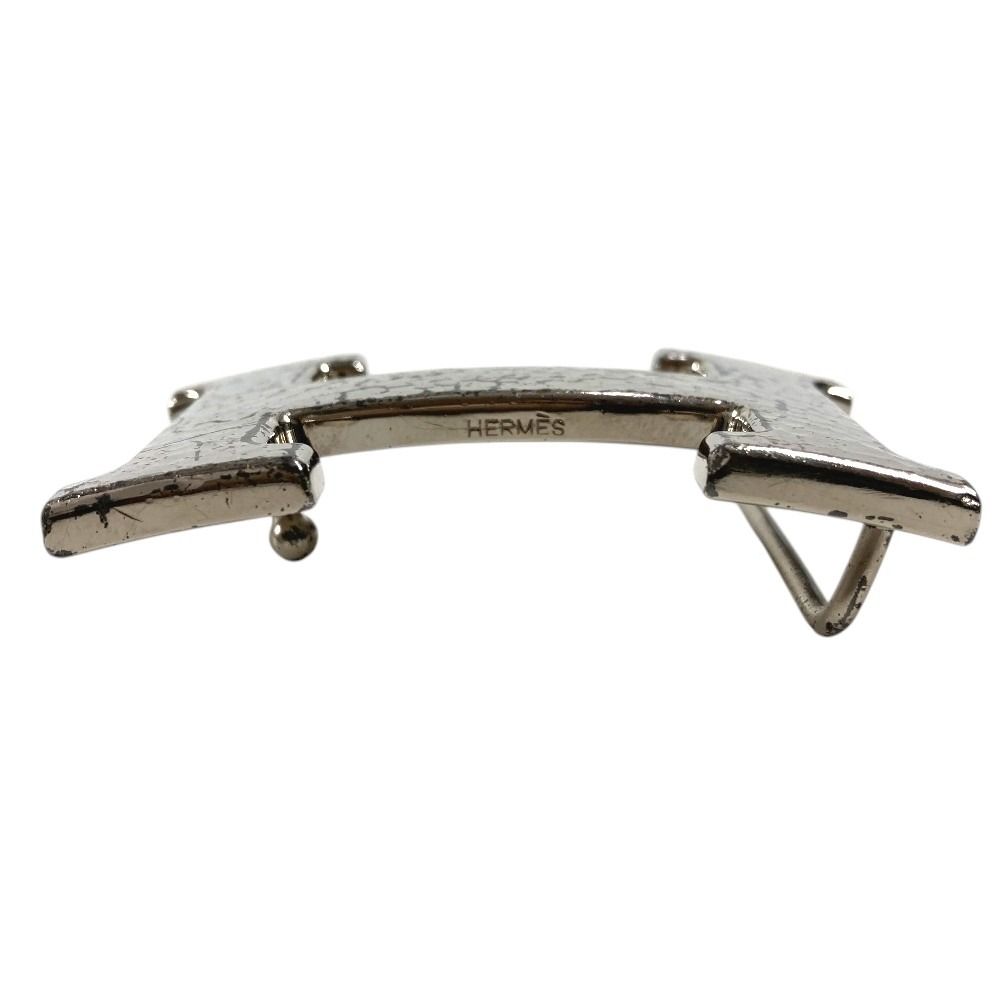 Hermes Buckle Belt Only Metal Silver — view 6