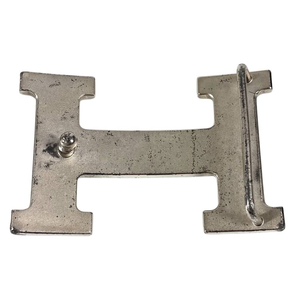 Hermes Buckle Belt Only Metal Silver — view 2