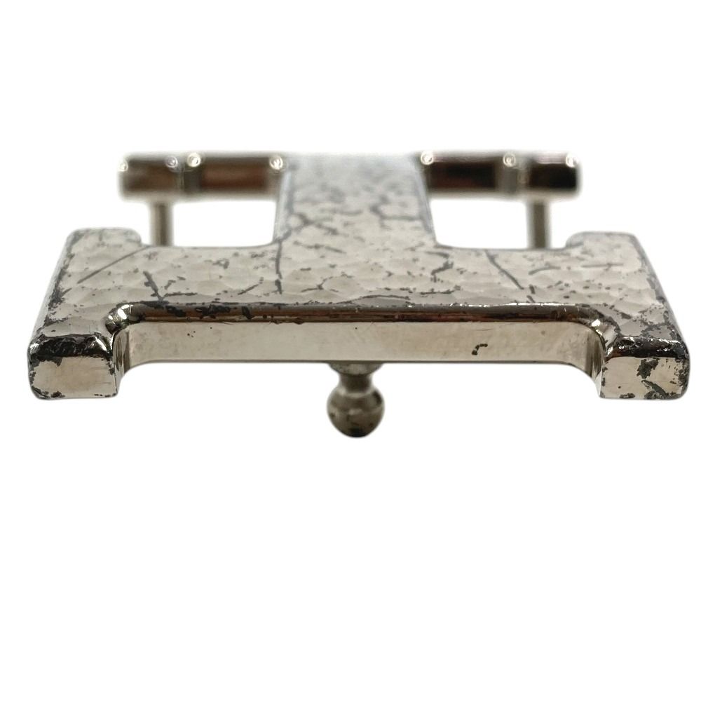 Hermes Buckle Belt Only Metal Silver — view 4