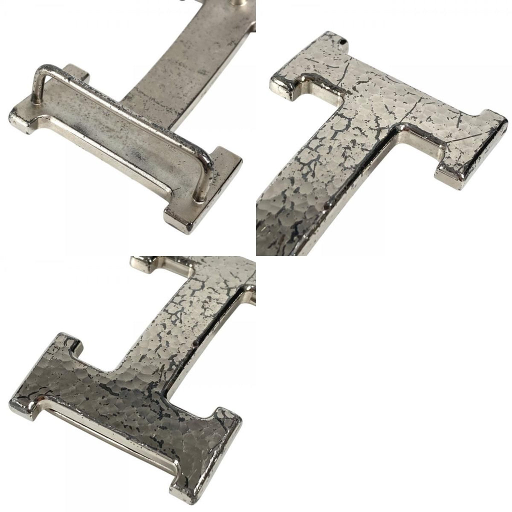Hermes Buckle Belt Only Metal Silver — view 9
