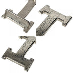 Hermes Buckle Belt Only Metal Silver — view 9