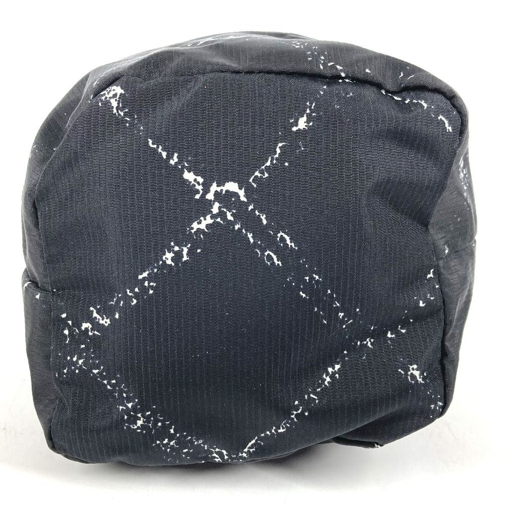 Chanel Pouch Drawstring Nylon Black — view 5