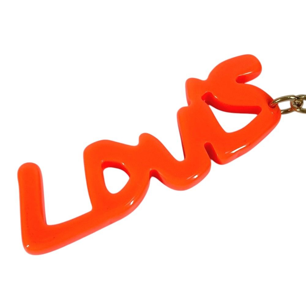 Louis Vuitton Key Holder Bijou Sac Graffiti Metal Orange — view 4