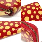 Louis Vuitton Wallet Zippy Patent Leather Yayoi Kusama — view 7