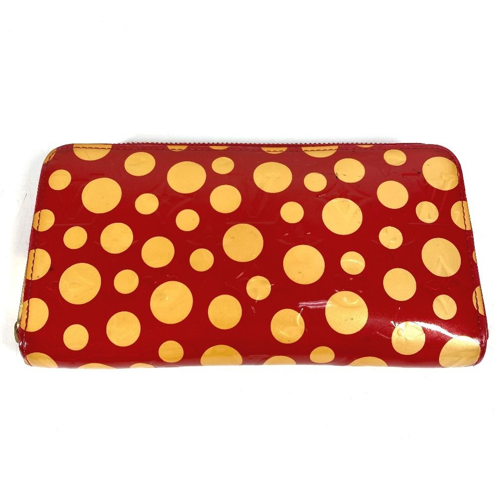 Louis Vuitton Wallet Zippy Patent Leather Yayoi Kusama