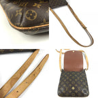 Louis Vuitton Shoulder Bag Musette Salsa Short Brown — view 7