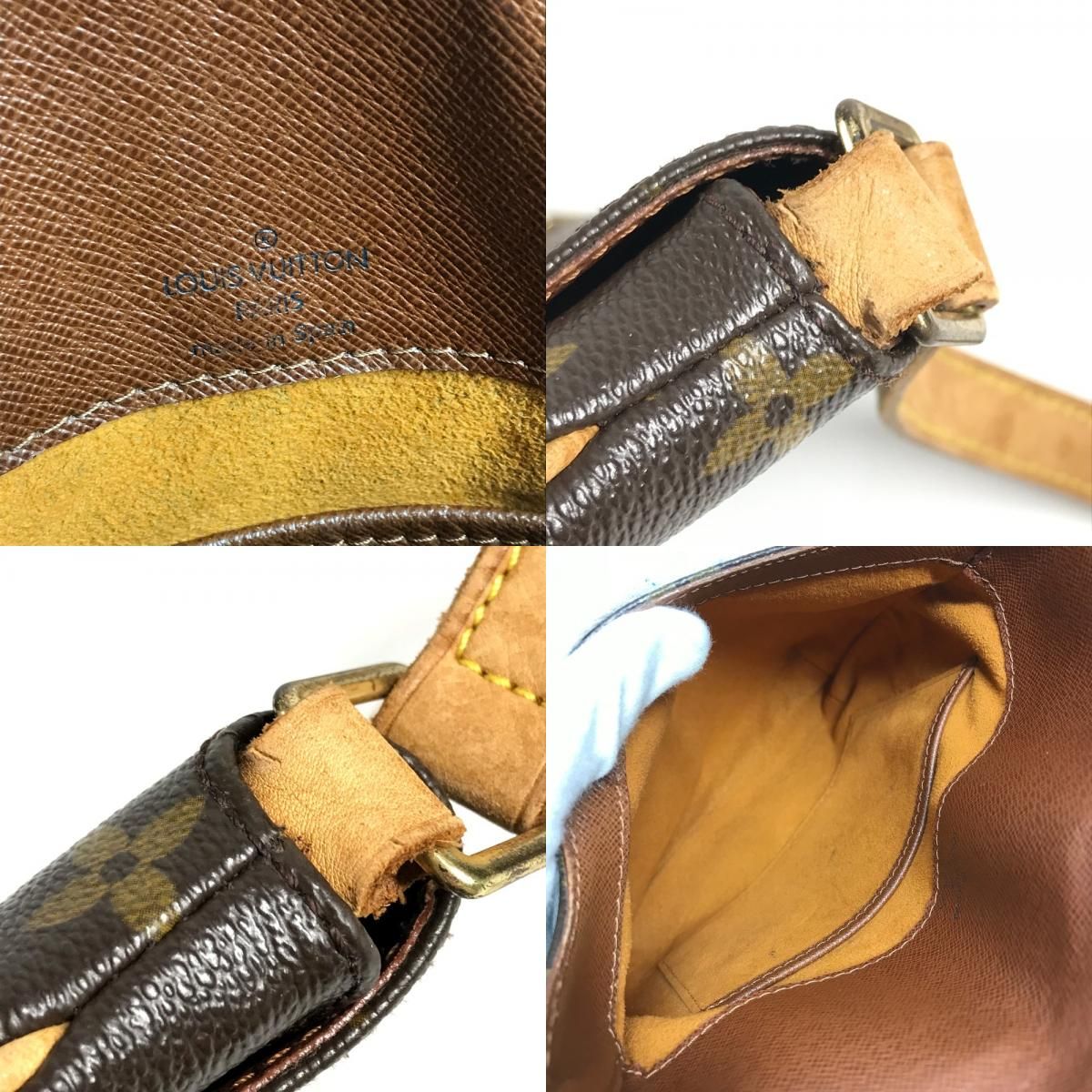 Louis Vuitton Shoulder Bag Musette Salsa Short Brown — view 8