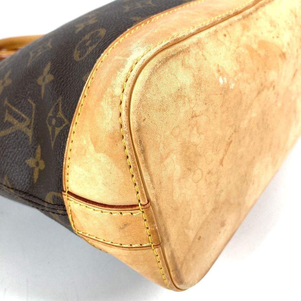 Louis Vuitton Handbag Lockit Monogram Canvas Brown — view 7