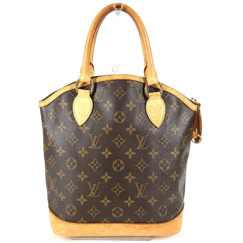 Louis Vuitton Handbag Lockit Monogram Canvas Brown — view 2