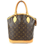 Louis Vuitton Handbag Lockit Monogram Canvas Brown — view 2