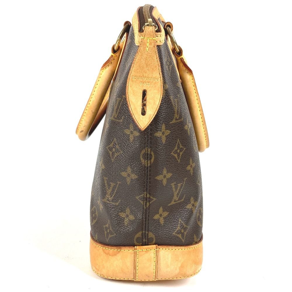 Louis Vuitton Handbag Lockit Monogram Canvas Brown — view 4