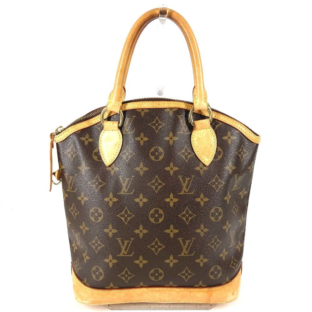 Louis Vuitton Handbag Lockit Monogram Canvas Brown