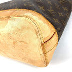 Louis Vuitton Handbag Lockit Monogram Canvas Brown — view 6