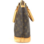 Louis Vuitton Handbag Lockit Monogram Canvas Brown — view 3