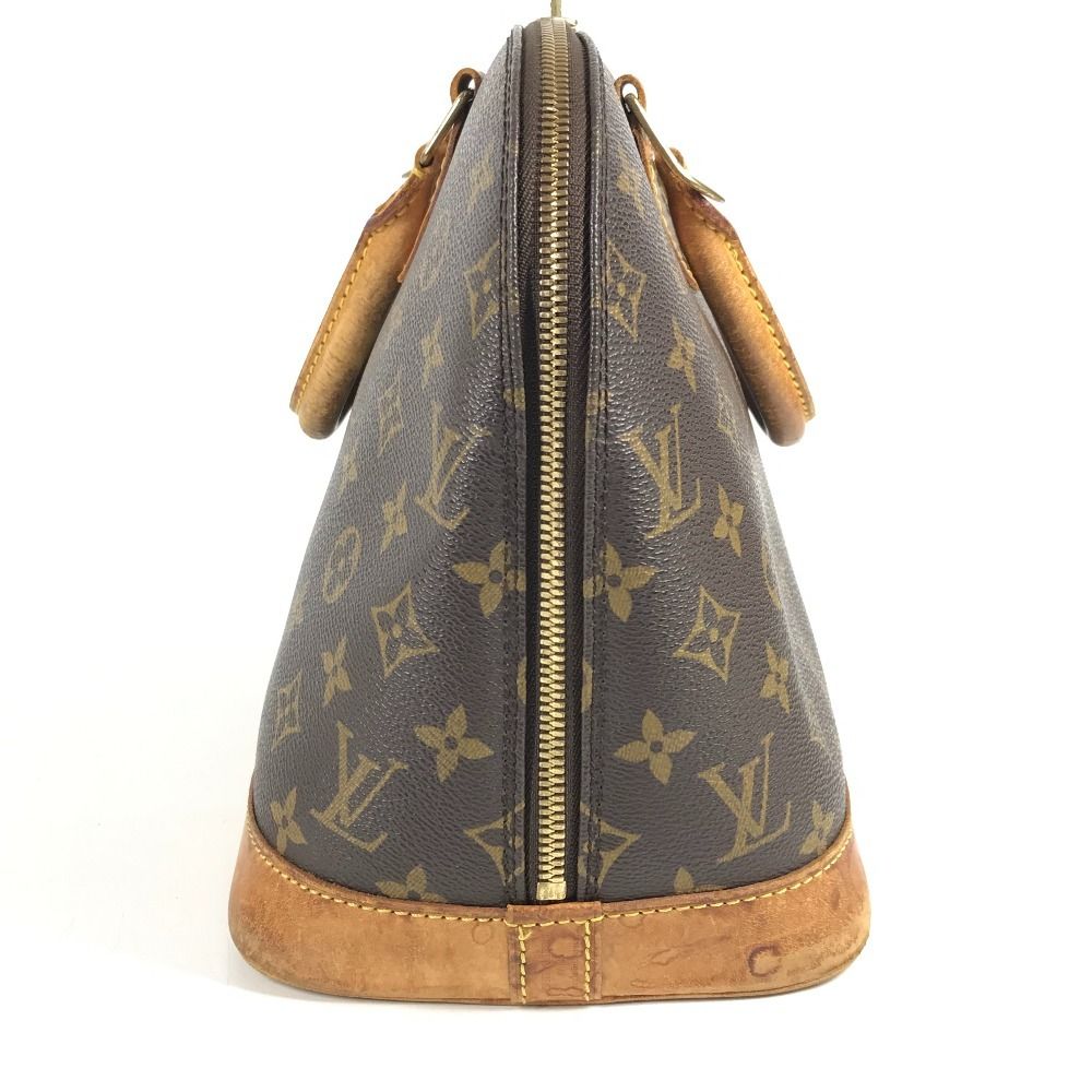 Louis Vuitton Handbag Alma Monogram Canvas Brown — view 4