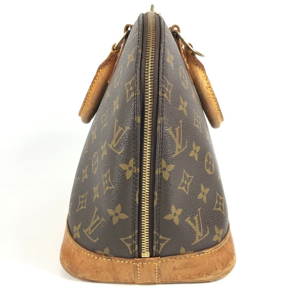 Louis Vuitton Handbag Alma Monogram Canvas Brown — view 3