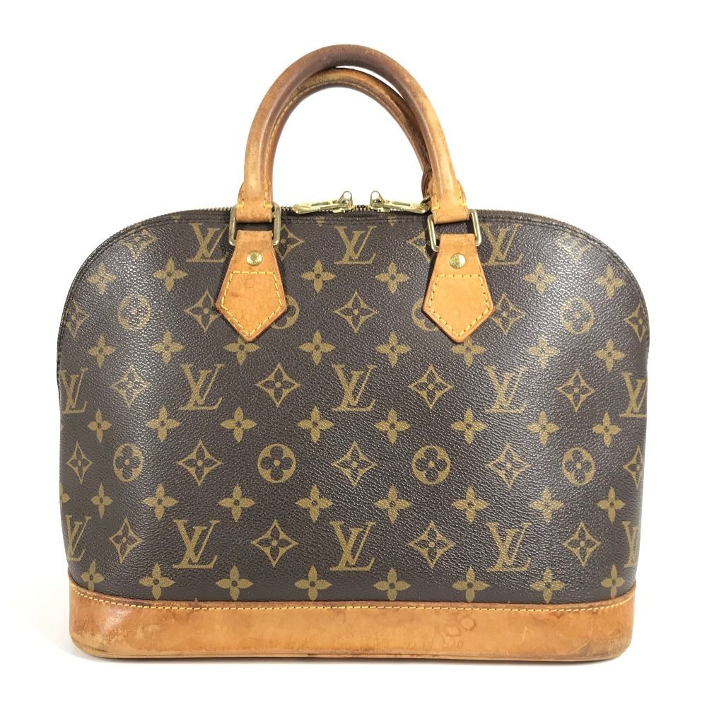 Louis Vuitton Handbag Alma Monogram Canvas Brown — view 2