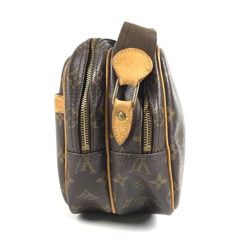 Louis Vuitton Shoulder Bag Reporter PM Lipoter PM Monogram Canvas Brown — view 3