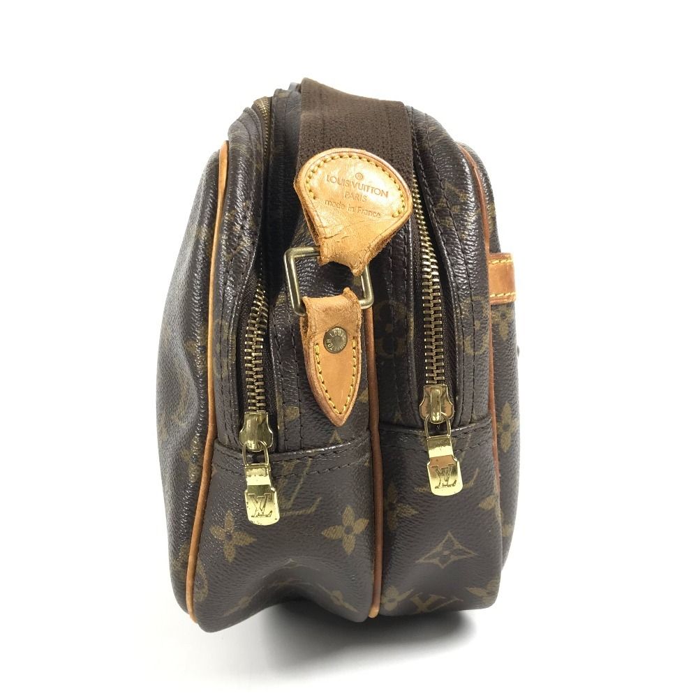 Louis Vuitton Shoulder Bag Reporter PM Lipoter PM Monogram Canvas Brown — view 4