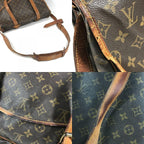 Louis Vuitton Shoulder Bag Saumur 43 Monogram Canvas Brown — view 7