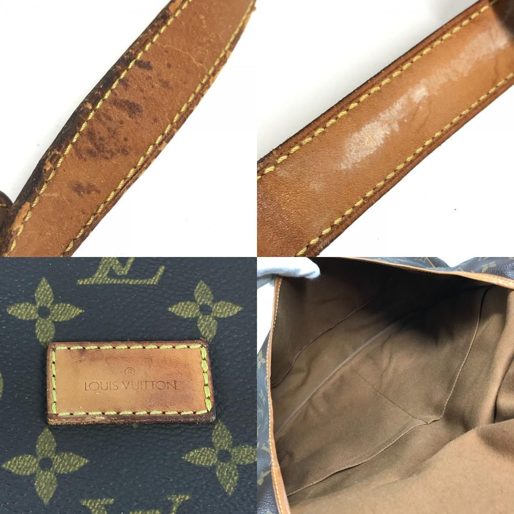 Louis Vuitton Shoulder Bag Saumur 43 Monogram Canvas Brown — view 8