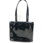 Chanel Shoulder Bag Logo Enamel Black — view 2