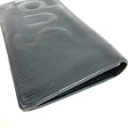 Louis Vuitton Wallet Portefeuille Brazza Epi Leather Noir Black — view 3