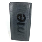 Louis Vuitton Wallet Portefeuille Brazza Epi Leather Noir Black — view 2